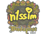 Sticker | n1ssim | Budapest 2025