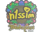 Sticker | n1ssim (Embroidered) | Budapest 2025