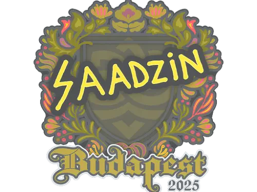 Sticker | saadzin | Budapest 2025