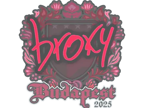 Sticker | broky | Budapest 2025 Sticker | broky | Budapest 2025