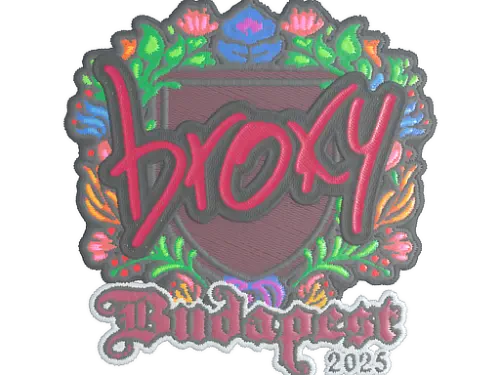 Sticker | broky (Embroidered) | Budapest 2025 Sticker | broky (Embroidered) | Budapest 2025