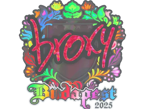 Sticker | broky (Holo) | Budapest 2025 Sticker | broky (Holo) | Budapest 2025