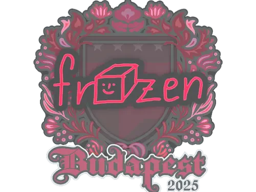 Sticker | frozen | Budapest 2025 Sticker | frozen | Budapest 2025