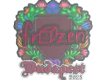 Sticker | frozen (Embroidered) | Budapest 2025