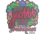 Sticker | jcobbb (Embroidered) | Budapest 2025