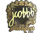 Sticker | jcobbb (Gold) | Budapest 2025