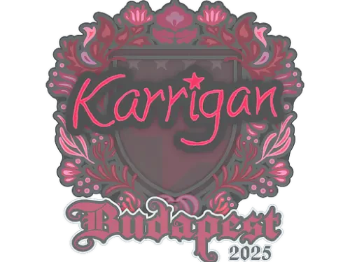 Sticker | karrigan | Budapest 2025