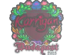 Sticker | karrigan (Embroidered) | Budapest 2025