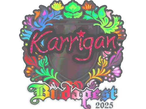 Sticker | karrigan (Holo) | Budapest 2025 Sticker | karrigan (Holo) | Budapest 2025