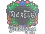 Sticker | alex666 (Embroidered) | Budapest 2025