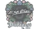 Sticker | esenthial | Budapest 2025