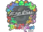 Sticker | esenthial (Holo) | Budapest 2025