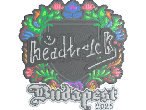 Sticker | headtr1ck (Embroidered) | Budapest 2025 Sticker | headtr1ck (Embroidered) | Budapest 2025