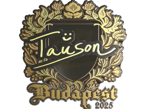 Sticker | Tauson (Gold) | Budapest 2025
