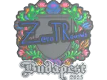 Sticker | ztr (Embroidered) | Budapest 2025