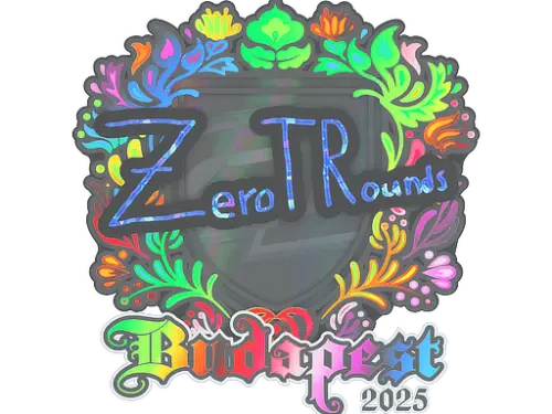 Sticker | ztr (Holo) | Budapest 2025 Sticker | ztr (Holo) | Budapest 2025