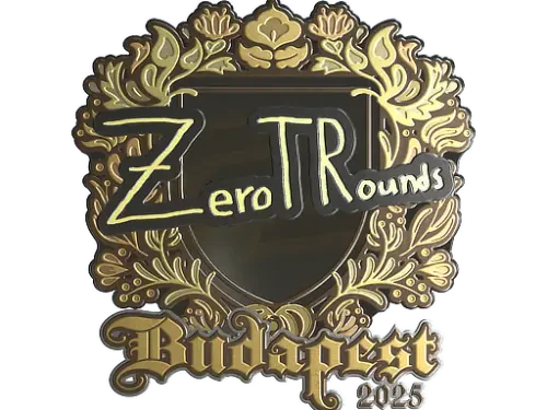 Sticker | ztr (Gold) | Budapest 2025 Sticker | ztr (Gold) | Budapest 2025