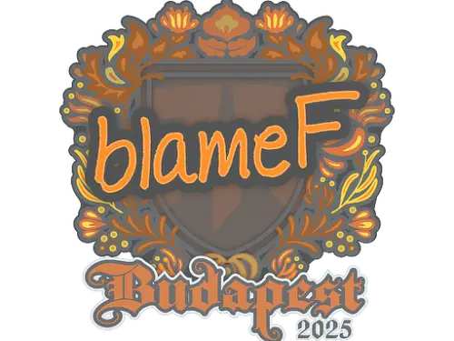 Sticker | blameF | Budapest 2025 Sticker | blameF | Budapest 2025