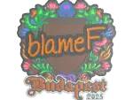 Sticker | blameF (Embroidered) | Budapest 2025