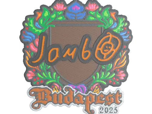 Sticker | jambo (Embroidered) | Budapest 2025 Sticker | jambo (Embroidered) | Budapest 2025