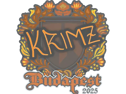 Sticker | KRIMZ | Budapest 2025 Sticker | KRIMZ | Budapest 2025