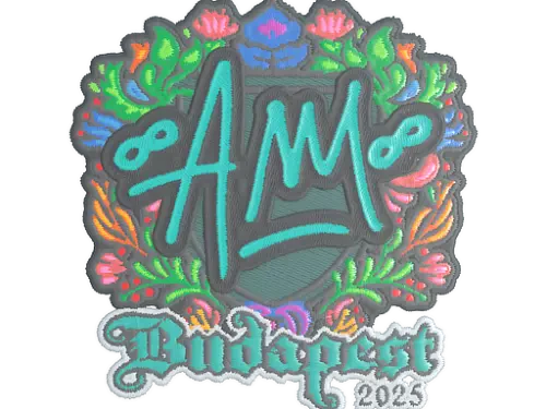 Sticker | AW (Embroidered) | Budapest 2025 Sticker | AW (Embroidered) | Budapest 2025