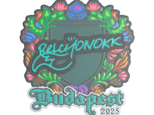 Sticker | BELCHONOKK (Embroidered) | Budapest 2025