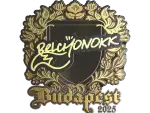Sticker | BELCHONOKK (Gold) | Budapest 2025