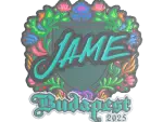 Sticker | Jame (Embroidered) | Budapest 2025