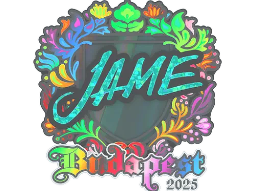 Sticker | Jame (Holo) | Budapest 2025 Sticker | Jame (Holo) | Budapest 2025