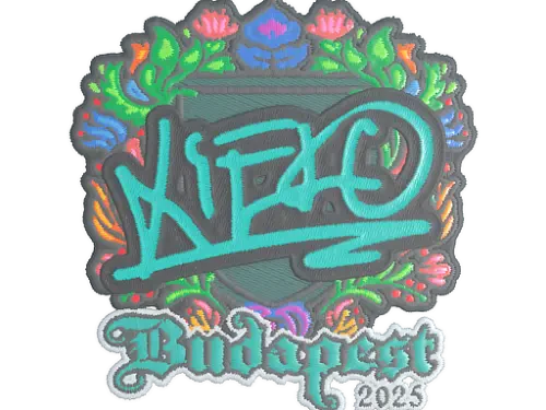 Sticker | xiELO (Embroidered) | Budapest 2025