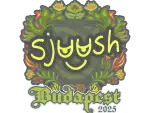 Sticker | sjuush | Budapest 2025