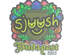 Sticker | sjuush (Embroidered) | Budapest 2025