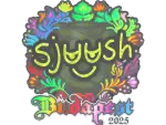Sticker | sjuush (Holo) | Budapest 2025