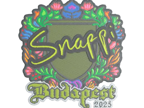 Sticker | Snappi (Embroidered) | Budapest 2025 Sticker | Snappi (Embroidered) | Budapest 2025