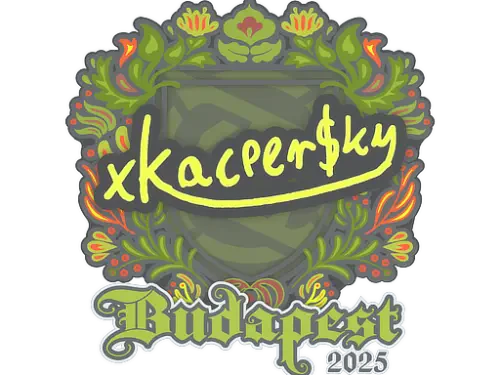 Sticker | xKacpersky | Budapest 2025