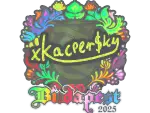 Sticker | xKacpersky (Holo) | Budapest 2025