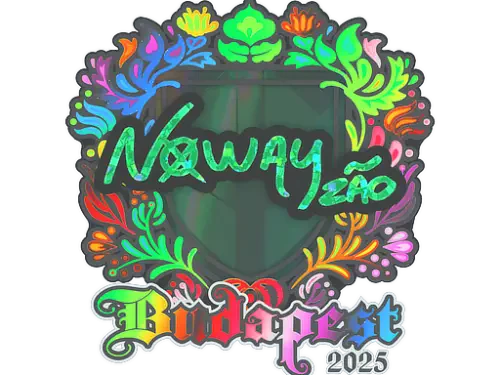 Sticker | noway (Holo) | Budapest 2025 Sticker | noway (Holo) | Budapest 2025