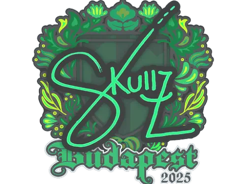 Sticker | skullz | Budapest 2025