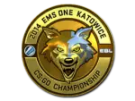 Sticker | Gold ESL Wolf (Foil) | Katowice 2014