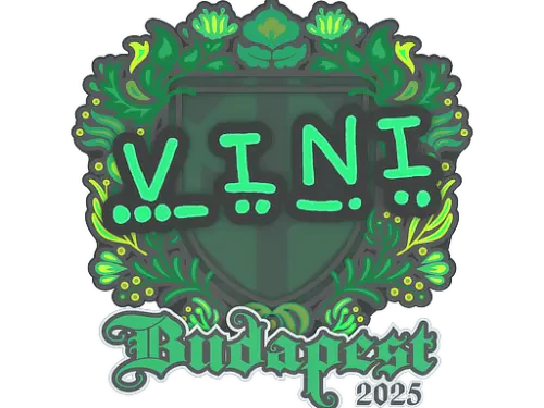 Sticker | VINI | Budapest 2025 Sticker | VINI | Budapest 2025