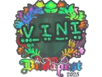 Sticker | VINI (Holo) | Budapest 2025