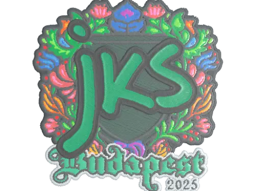 Sticker | jks (Embroidered) | Budapest 2025 Sticker | jks (Embroidered) | Budapest 2025