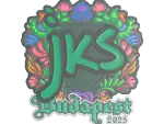 Sticker | jks (Embroidered) | Budapest 2025