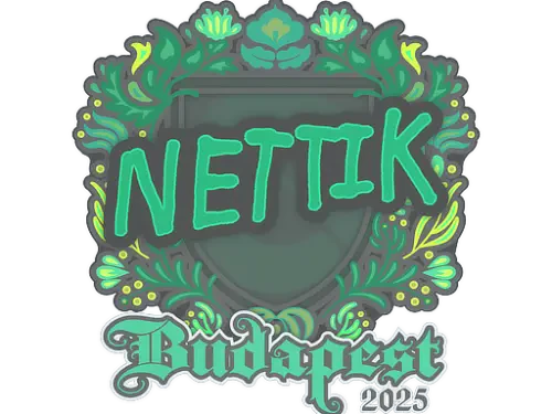 Sticker | nettik | Budapest 2025 Sticker | nettik | Budapest 2025