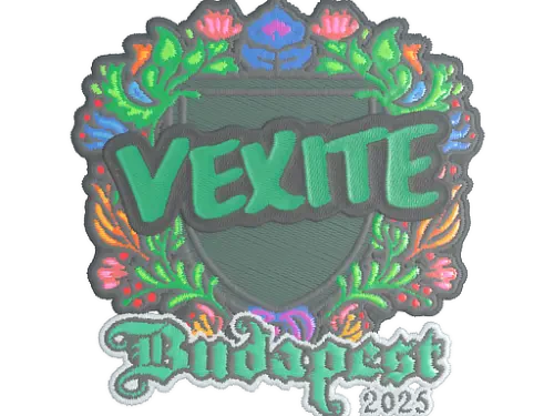 Sticker | vexite (Embroidered) | Budapest 2025 Sticker | vexite (Embroidered) | Budapest 2025