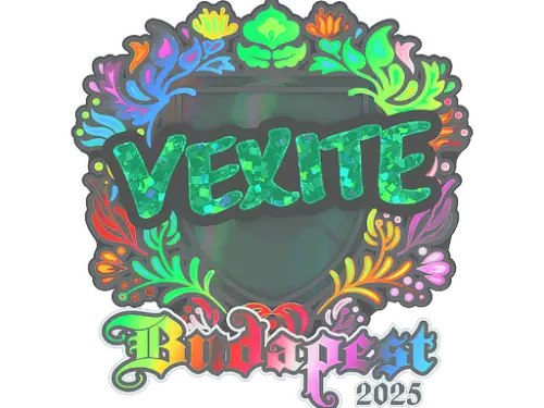 Sticker | vexite (Holo) | Budapest 2025 Sticker | vexite (Holo) | Budapest 2025