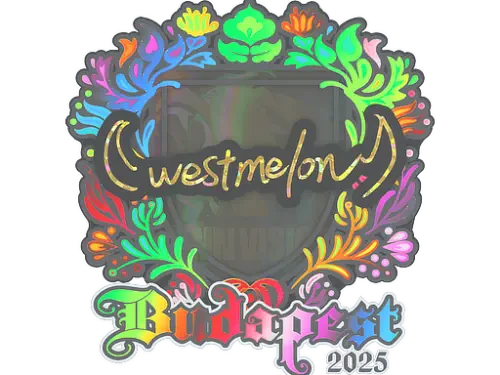 Sticker | westmelon (Holo) | Budapest 2025