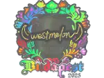 Sticker | westmelon (Holo) | Budapest 2025