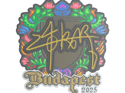Sticker | z4KR (Embroidered) | Budapest 2025